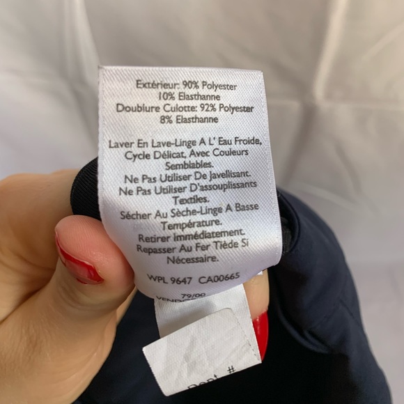 Eddie Bauer Navy Adventurer 2.0 Tennis Mini Skort Skirt w/ Shorts Womens Size 6 - Picture 8 of 11